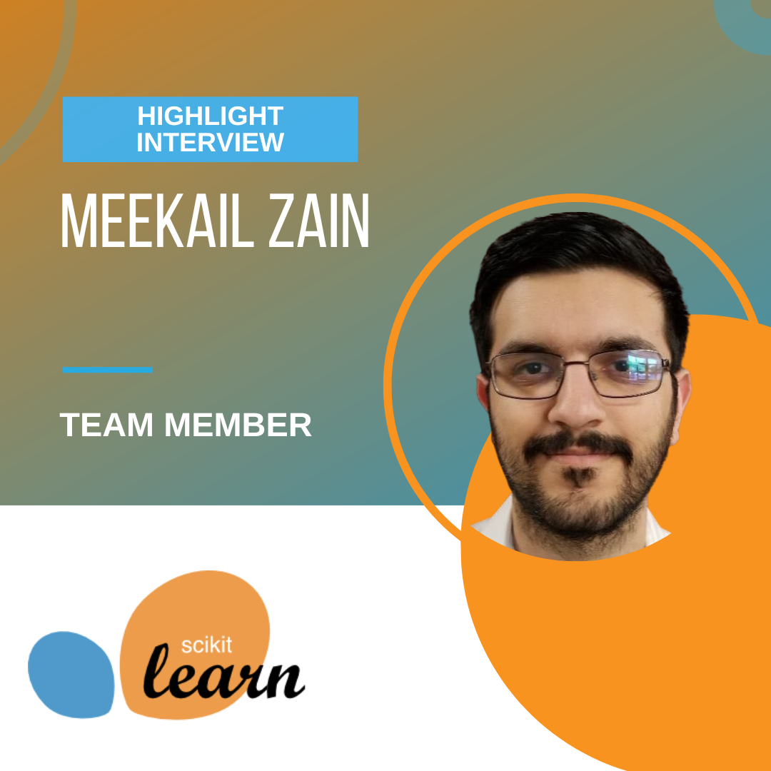 Interview with Meekail Zain, scikit-learn Team Member - scikit-learn Blog